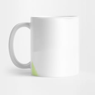 Green yellow abstract texture background Mug